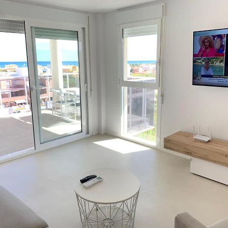 Beautiful Apartment With Pool Near The Beach Oliva Eksteriør bilde