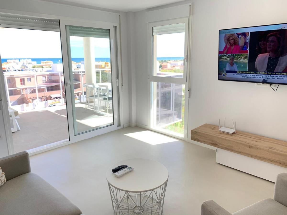 Beautiful Apartment With Pool Near The Beach Oliva Eksteriør bilde